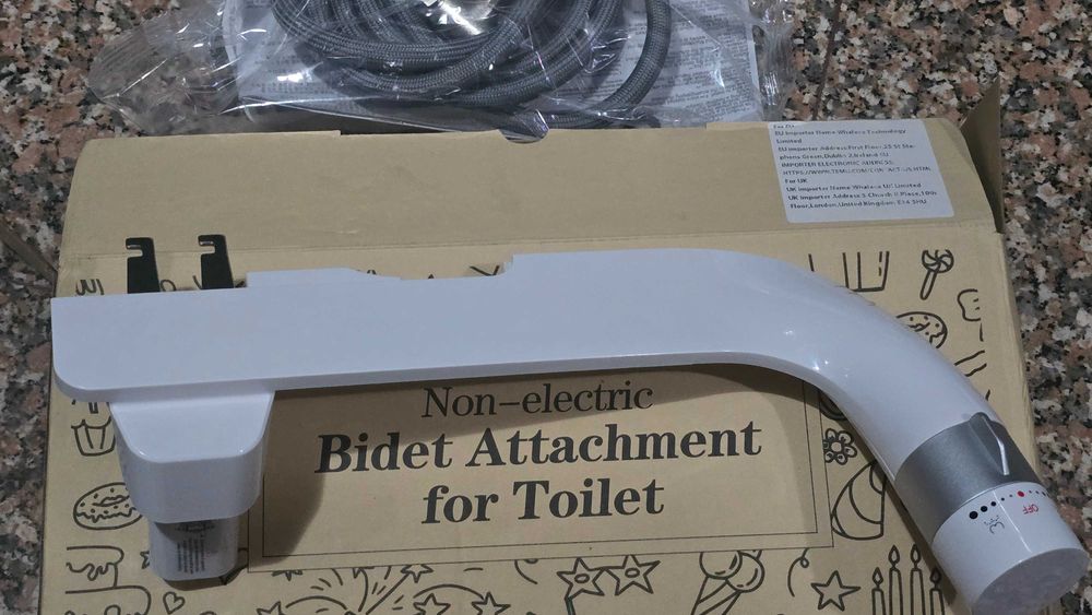 Sistema bidé para sanitas, para dextros ou canhotos