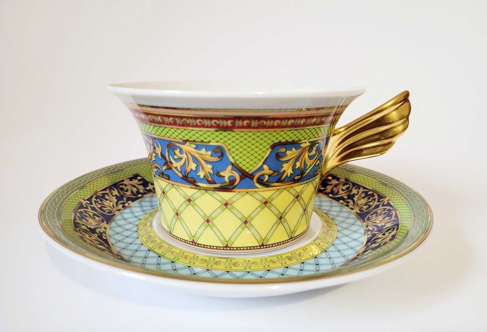 Rosenthal Filiżanka Versace Edycja limitowana Złoto 24 karatowe