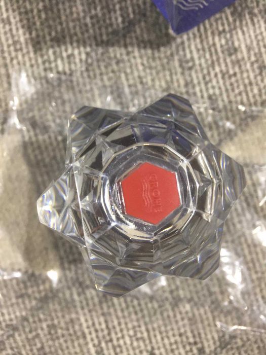 Grohe Pokrętło Brillant 1/2" czerwone