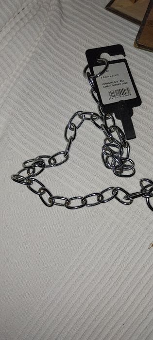 Coleira para cão  nova 3.2mm x70cm