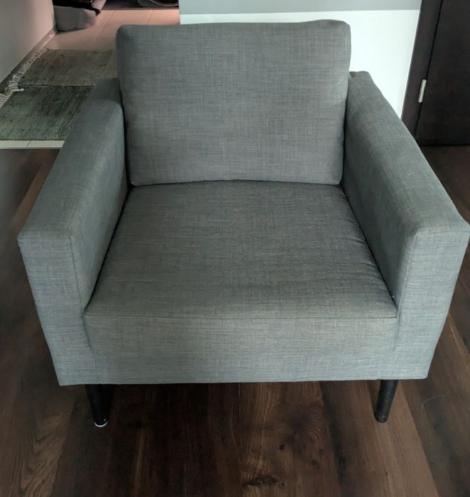Fotel szary Ikea