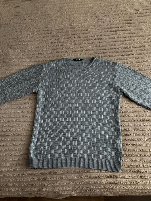 Вʼязана кофта Lake, сірого кольору, розмір XL