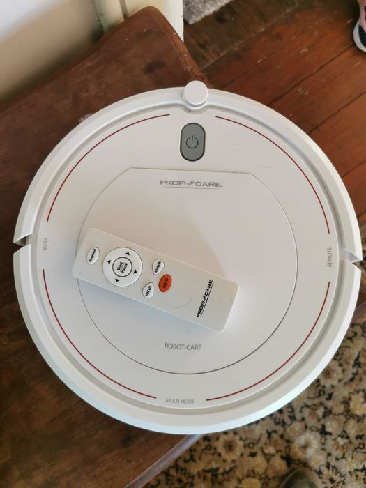 Robô aspirador como novo