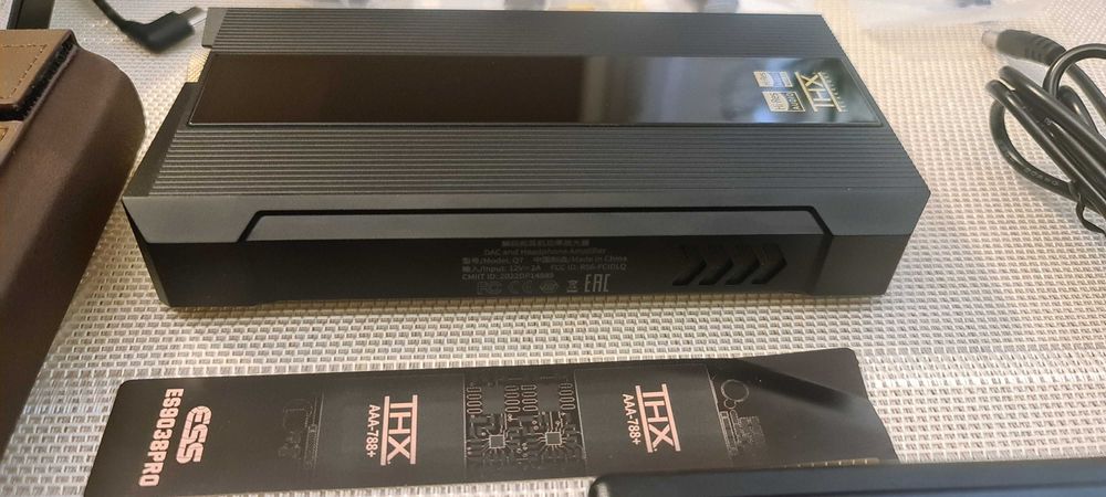 Wzmacniacz/DAC FiiO Q7 (ES9038pro + THX AAA788+)