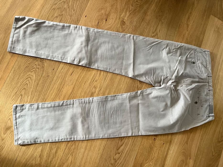 Chinosy męskie Marc O'Polo, beżowe, slim fit