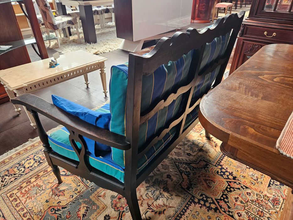 Banco antigo em madeira - Muito bom estado geral