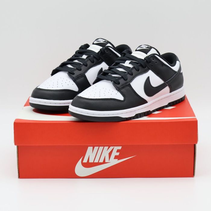 ОРИГІНАЛ! Nike Dunk Low Panda оригінальні чоловічі кросівки