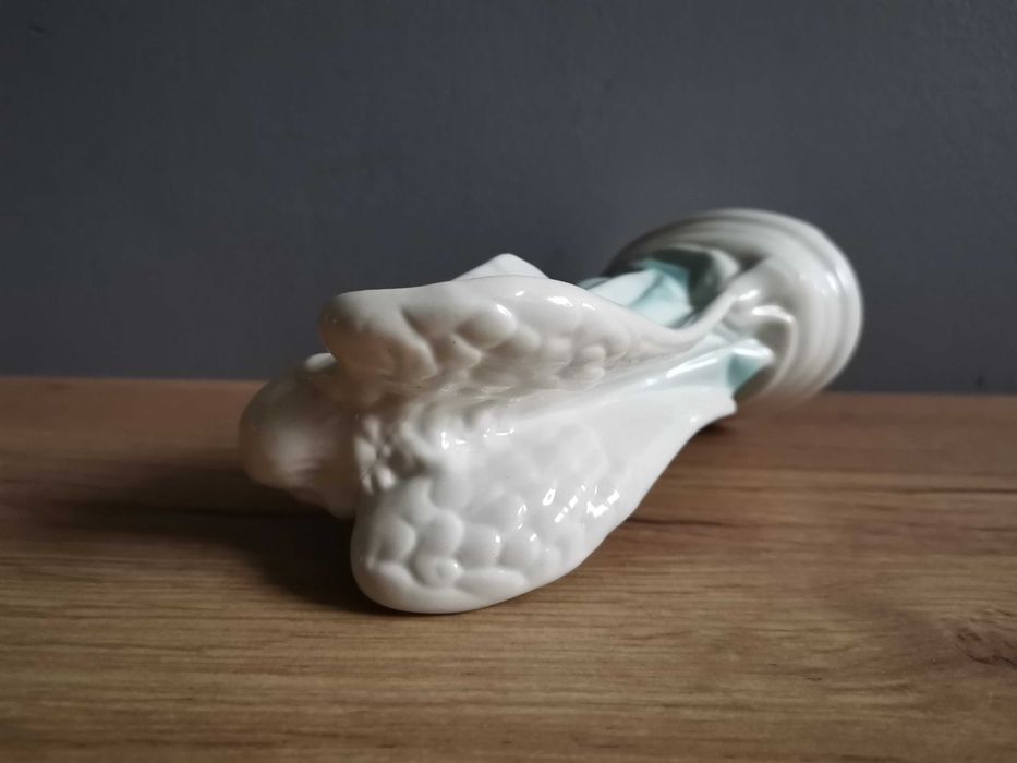 Stara figurka Anioł Śląski porcelana Jan Jezela Katowice PRL - unikat
