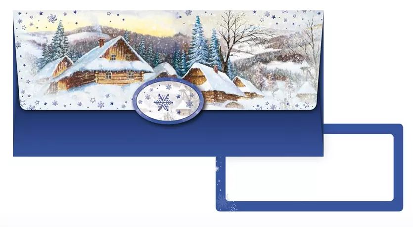 Koperta na pieniądze, świąteczna. MFP. Nowy Produkt