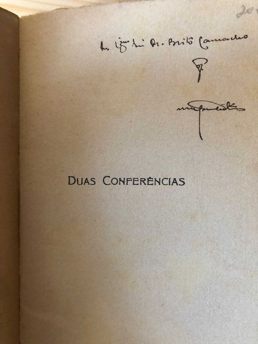Duas Conferências - C. A. Marques Leitão