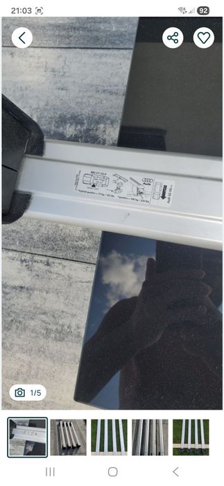 Belki dachowe Audi Q5