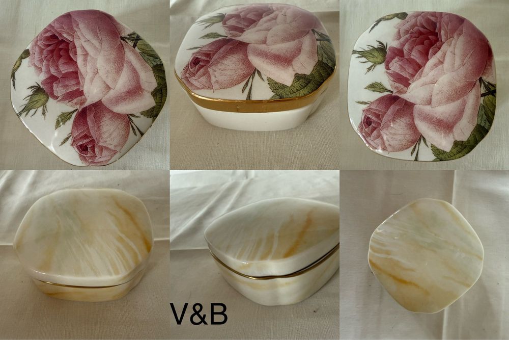 Вінтаж :Бонбоньє́рка скринька шкатулка колекція  V&B