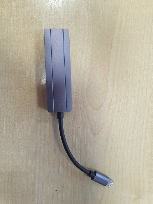 Hub Adapter Lightening Apple Ipad Macbook