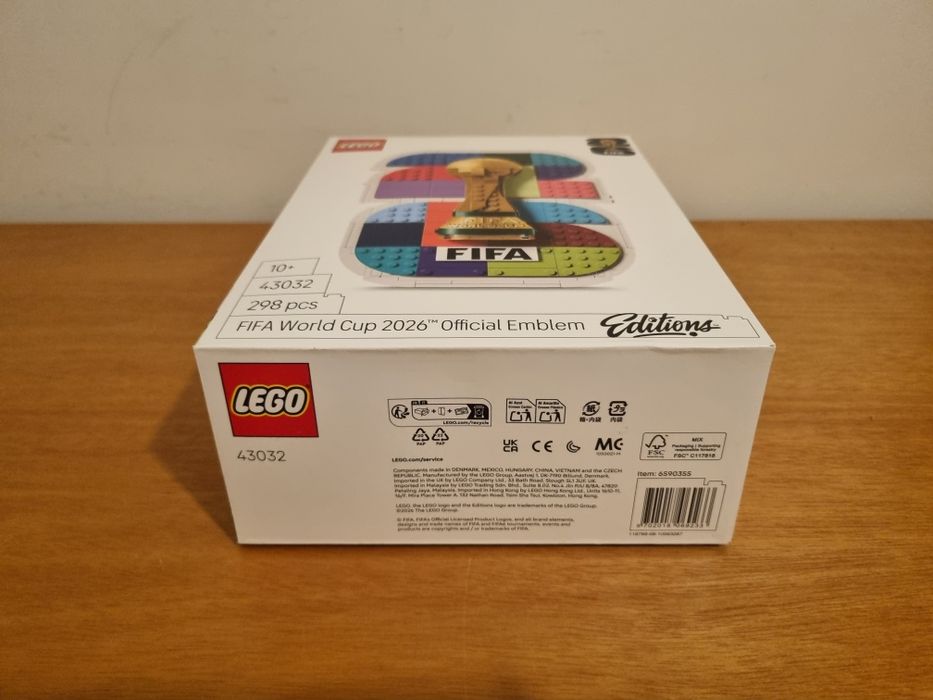 LEGO - Emblema Oficial FIFA World Cup 2026