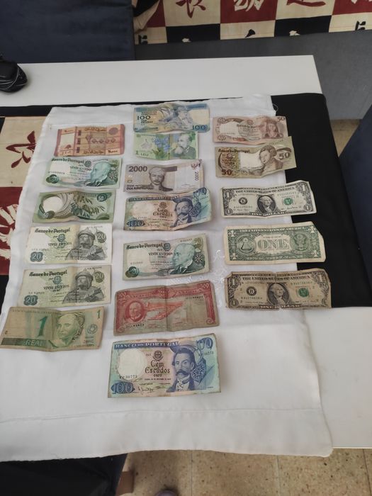 Lote notas coleccionismo