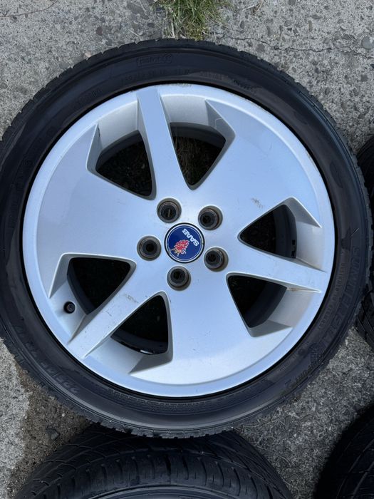Oryginalne Alufelgi Koła Saab Opel 5X110 ET49 225/45R17
