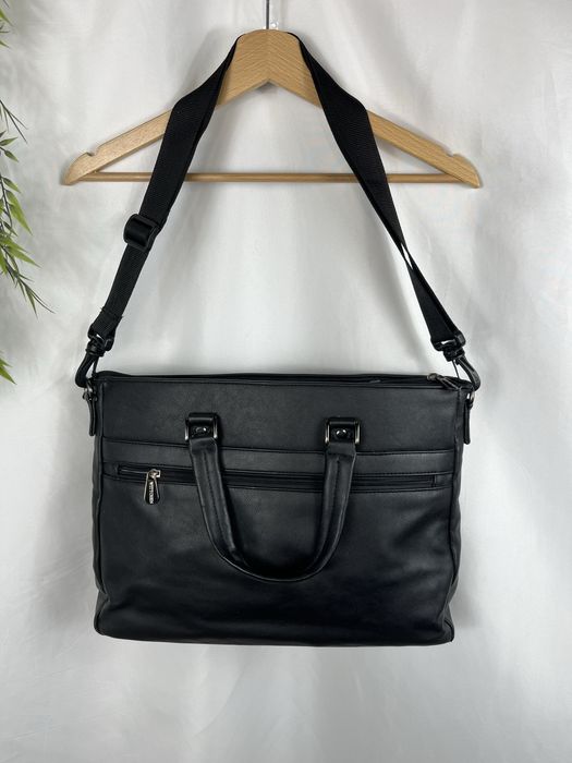 Aktówka torba na laptopa czarna skorzana Wittchen damska