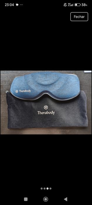 SleepMask Therabody máscara dormir