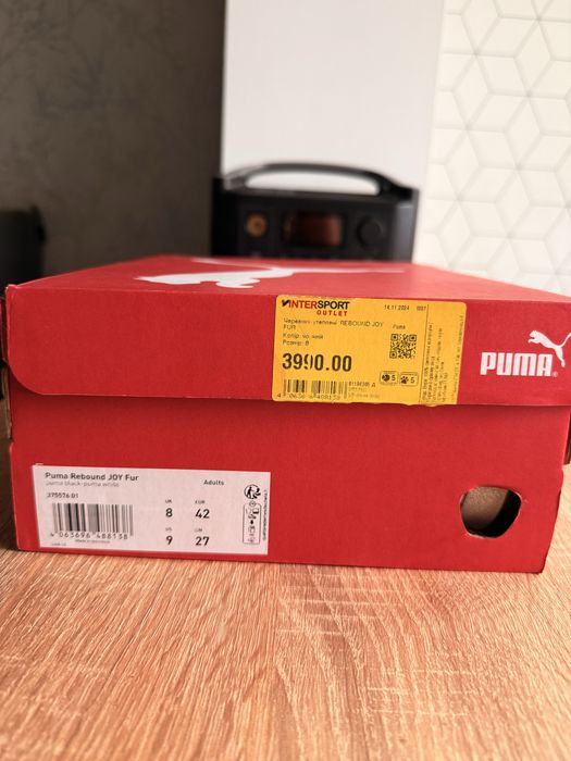 зимові кросівки кеди puma 42