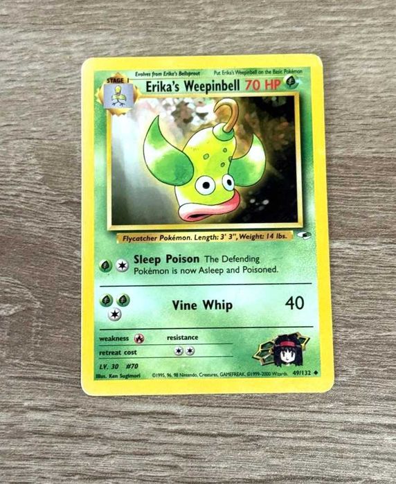 Gym Heroes Cartas Originais Pokémon TCG WOTC - ING