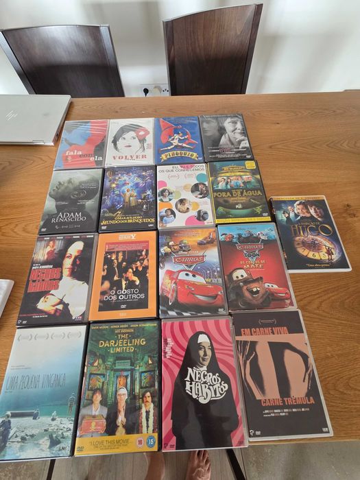 Dvd's de filmes conjunto