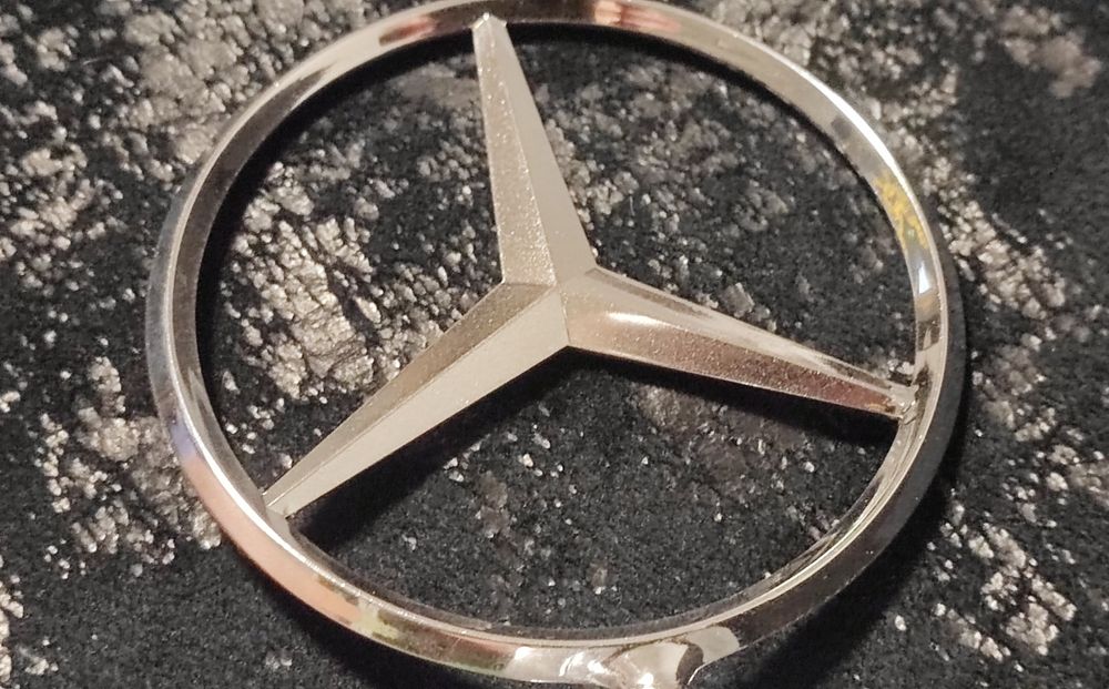 Emblemat, znaczek, gwiazda Mercedes, ORYGINAŁ