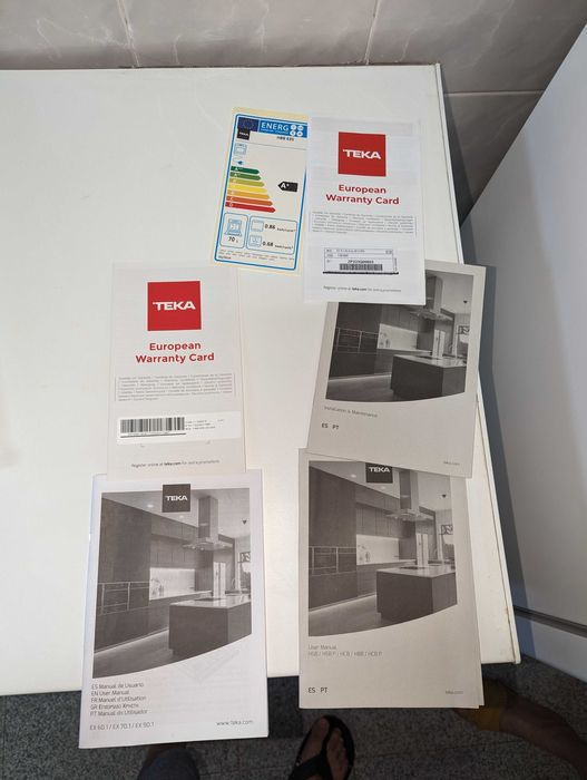 Placa Teka EX 70.1 5G AI AL DR CI & Forno TEKA HBB 635 IX