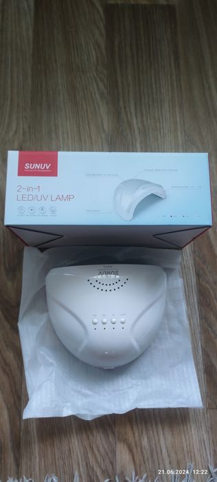 Лампа SUNUV LED+UV SUN 48W WHITE для полімеризації
