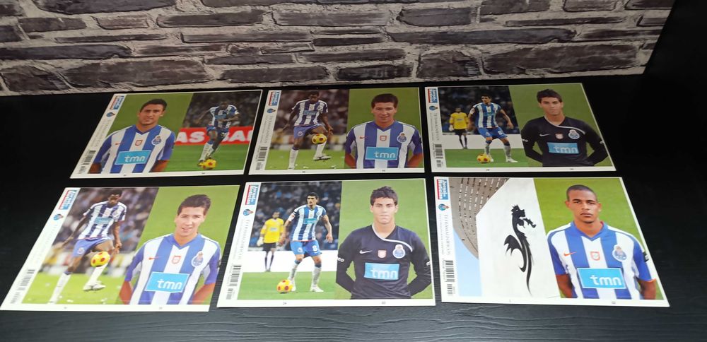 Cromos autocolantes caderneta Tetramagníficos - Ver Nºs  disponíveis