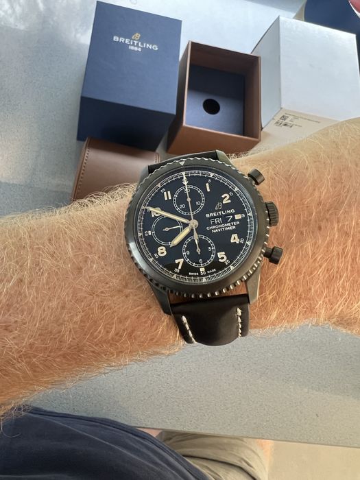 Breitling Navitimer 8 Chronograph 43mm, automatic, 2 paski