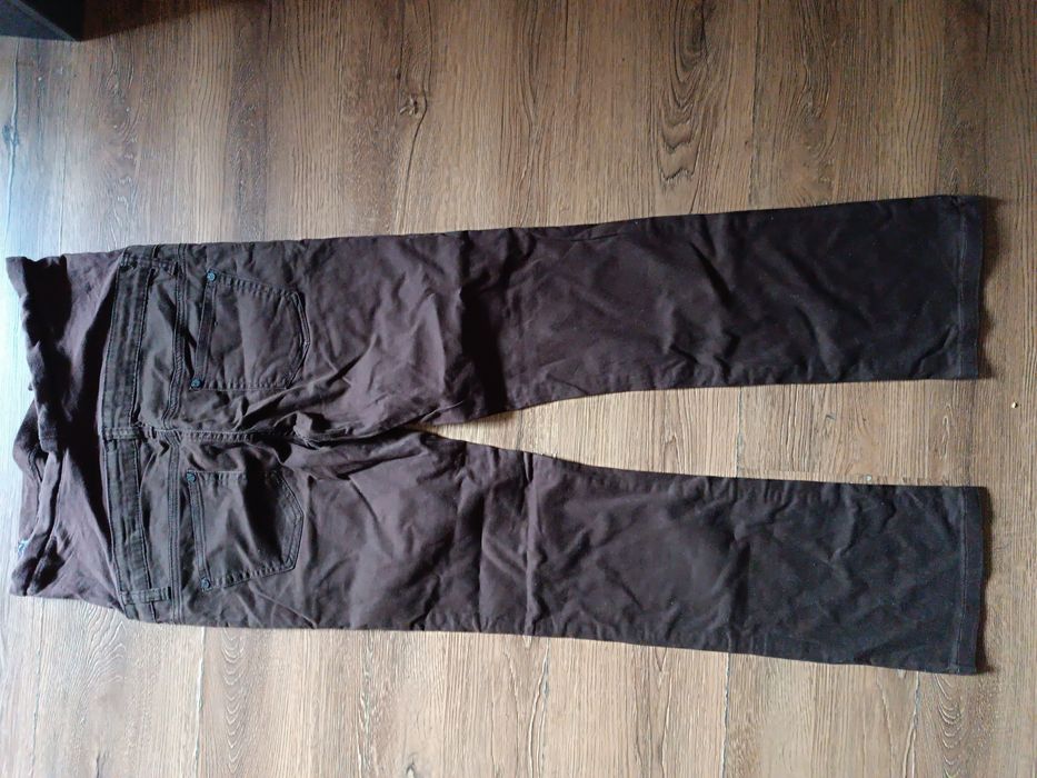 Spodnie ciążowe brązowe 40 dromader