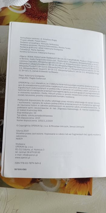 Historia podręcznik dla szkół ponadpodstawowych