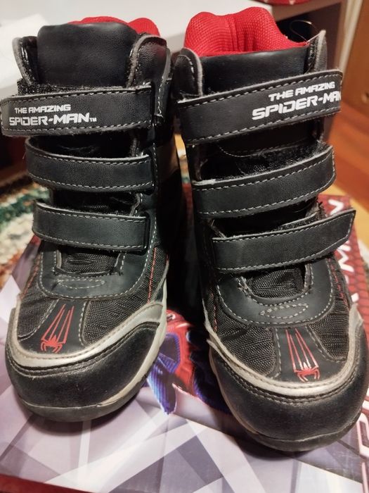 Śniegowce dziecięce buty zimowe Spider Man roz 27