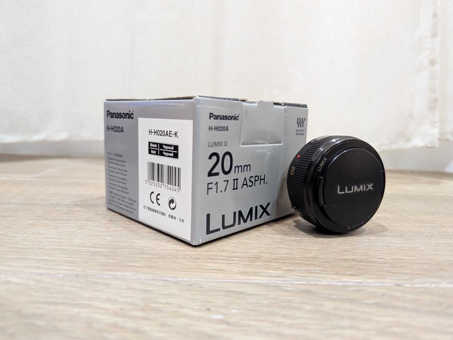 Panasonic Lumix G 20mm f/1.7 ASPH II