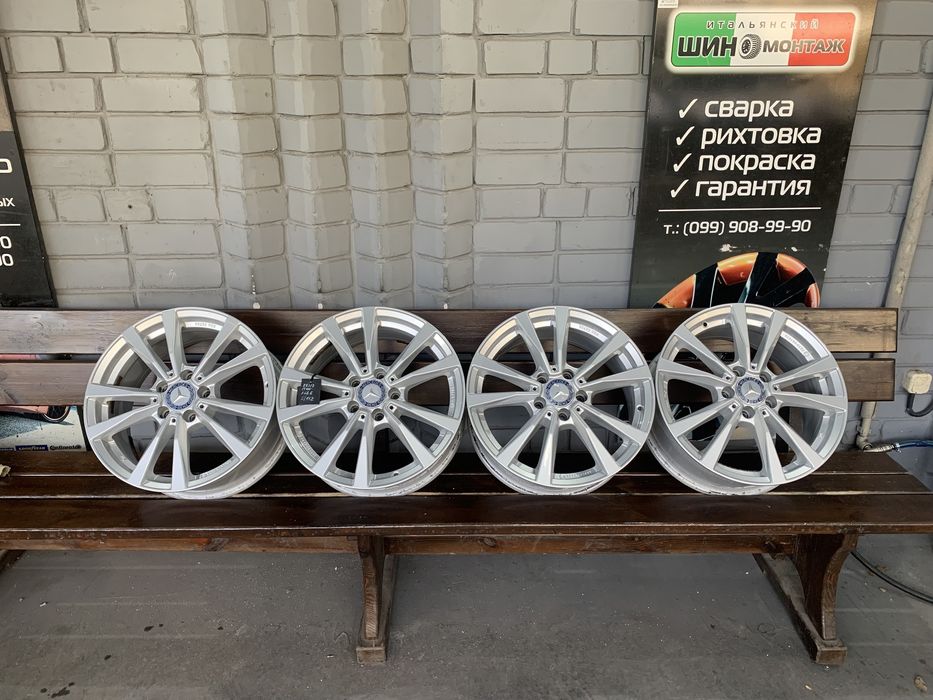 99 Литые немецкие диски Rial 5/112 R17 et40