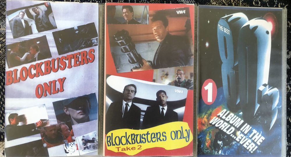 VHS музыкальные видеокассеты queen rolling stones rammstein abba