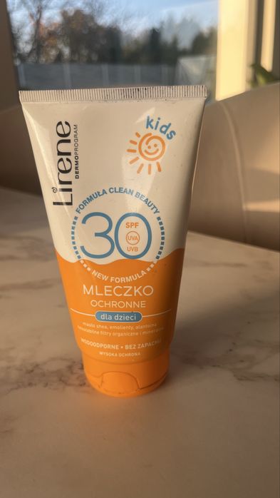 Mleczko ochronne spf 30 dla dzieci lirene wodoodporne