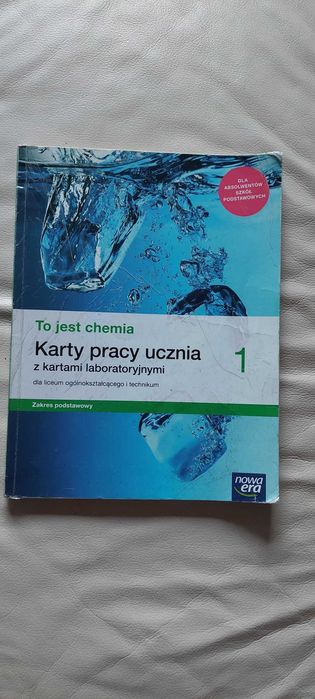 To jest chemia 1 - karty pacy ucznia