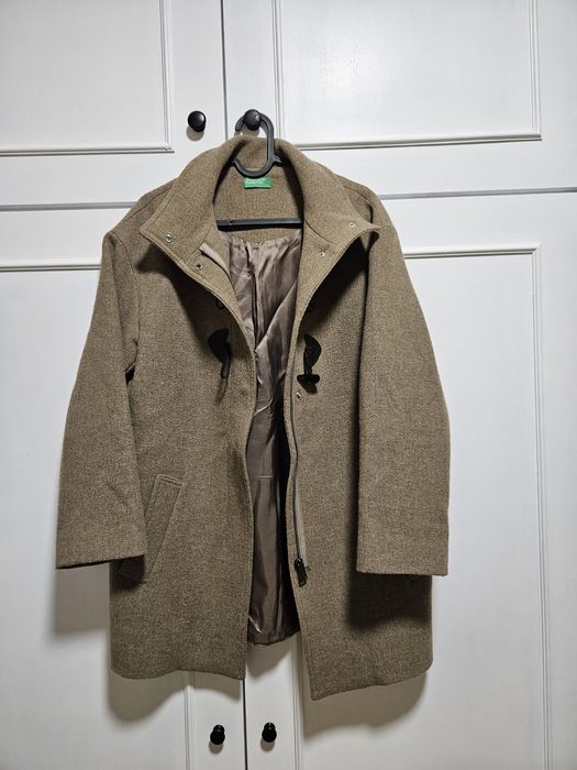 Casaco canadense castanho Benetton