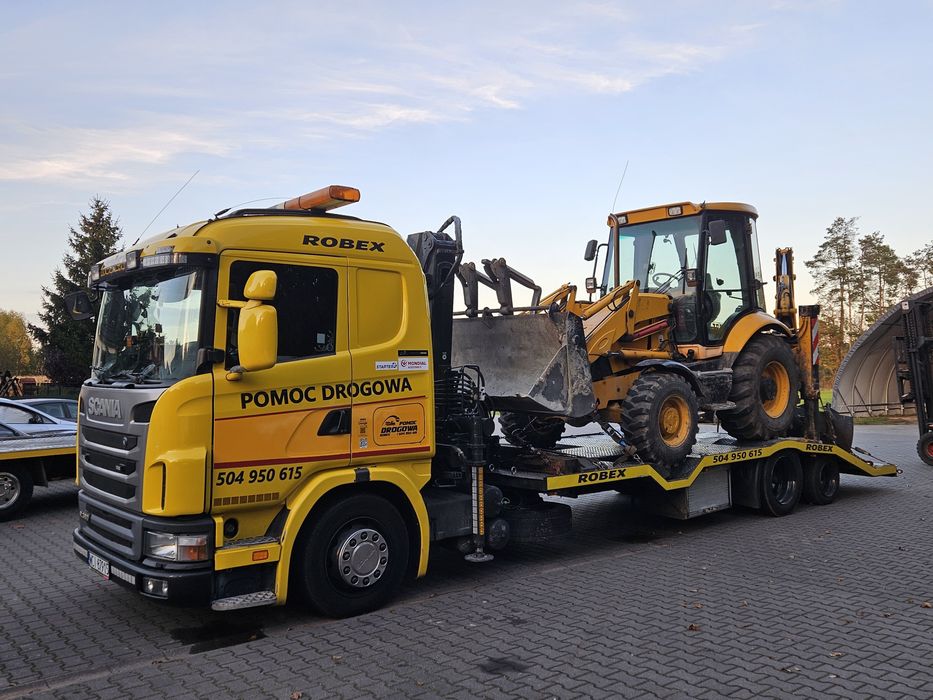 Pomoc Drogowa Auto Laweta Holowanie TIR Transport CIECHANÓW ROBEX