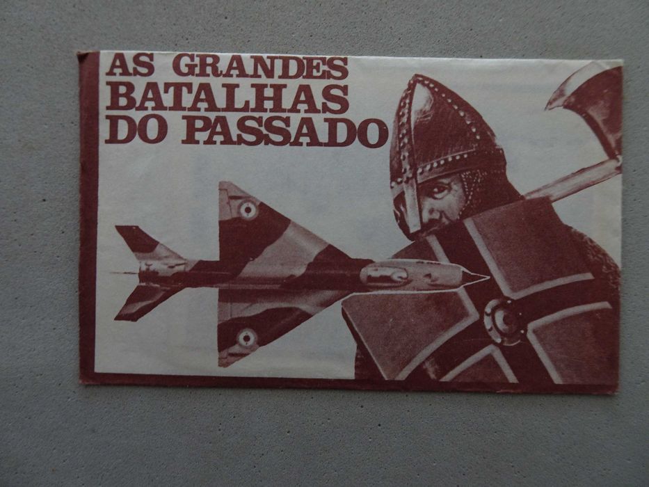 Carteira de cromos fechada - As grandes batalhas do passado