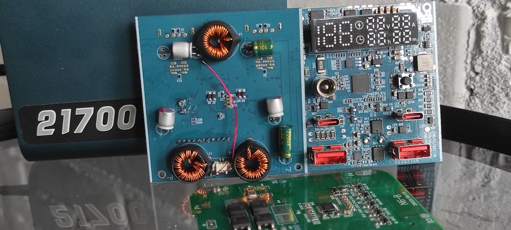 Плата павербанку 100w 21700