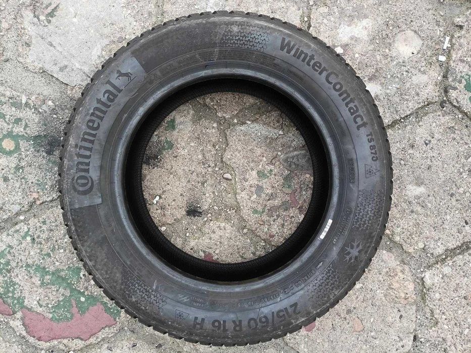 215/60R16 Continental WinterContact TS870 opona zima nowa P6077