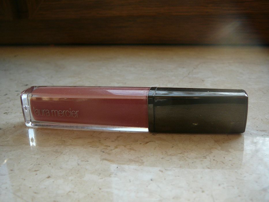 Laura Mercier Nude Rose płynna pomadka błyszczyk brudny róż