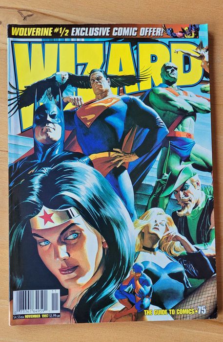 Revista Wizard Wolverine Nov 1997