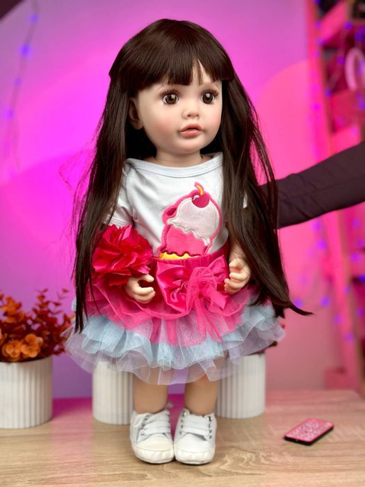 Інтерактивна лялька,кукла , 55 см, пульт, аксесуари, рухає кінцівками