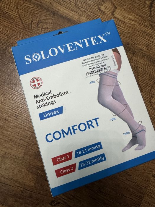 Медицинские компрессионные чулки Soloventex (новые) , рпзмер М