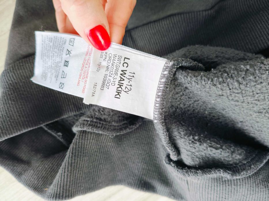 Bluza ocieplana, kangur dla chłopca, 152 cm, LC Waikiki