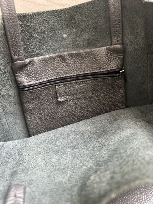 Genuine Leather сумка жіноча , шопер