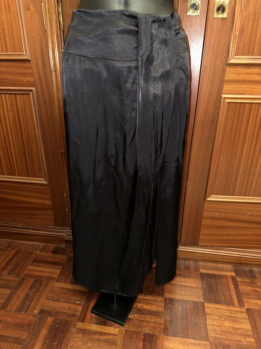 Saia comprida preta Colcci nova com etiqueta